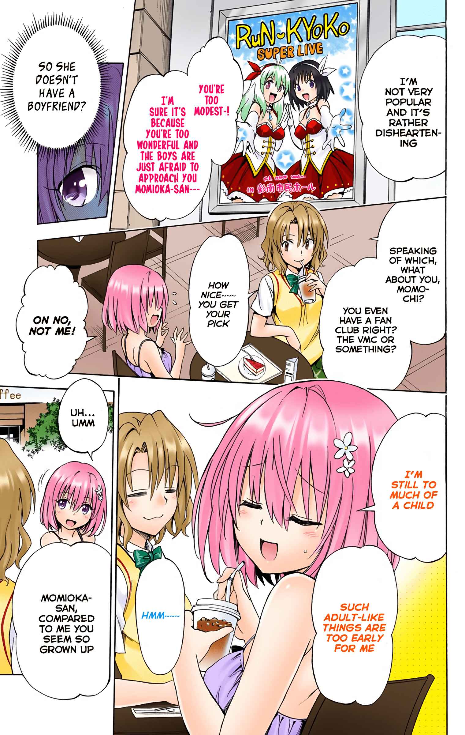 To Love Ru Darkness (Official Colored) Chapter 40.5 - Page 6