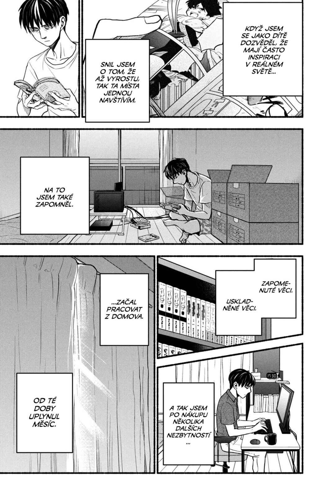 Telework Yotabanashi Chapter 1 - Page 8