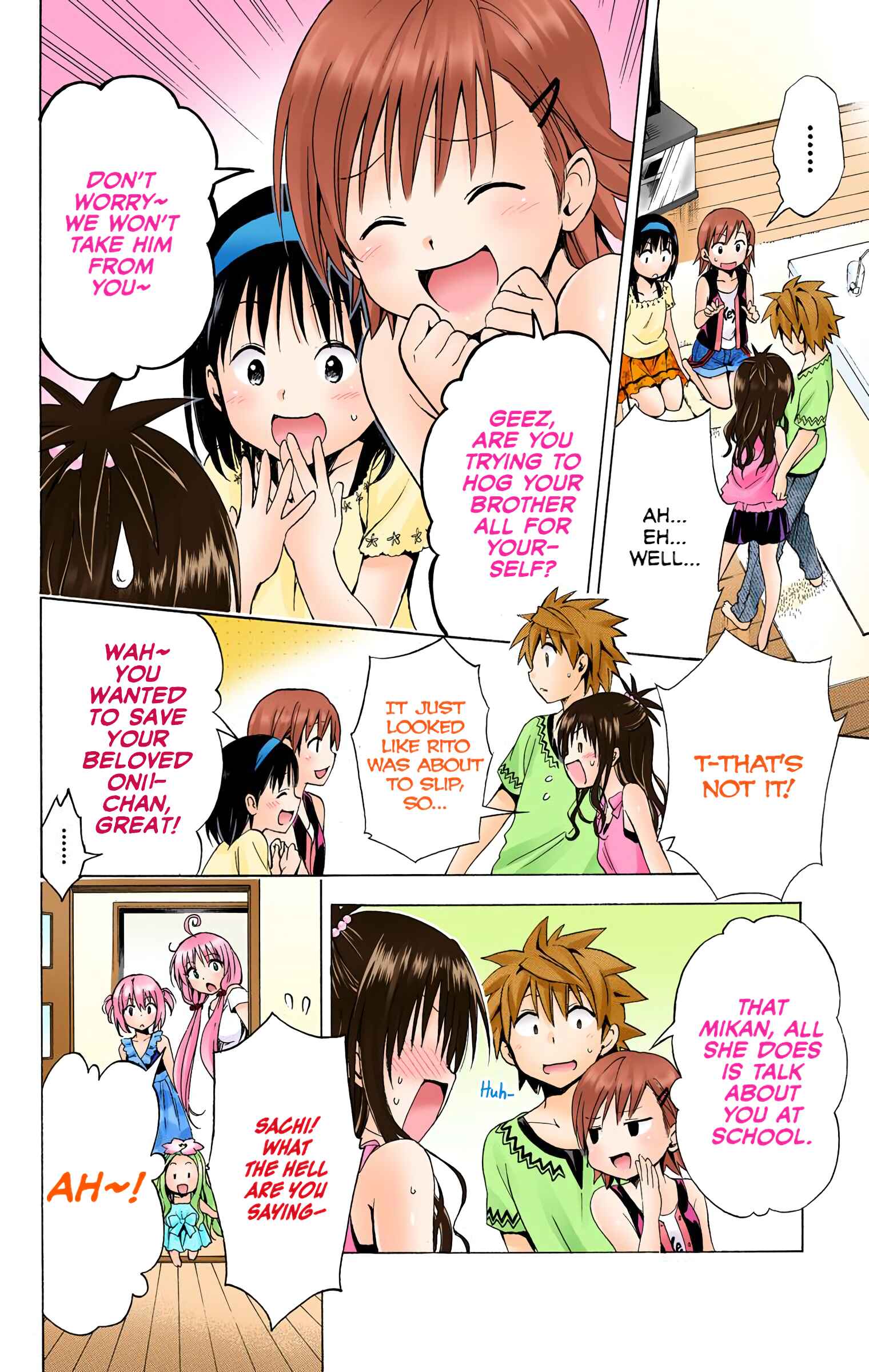 To Love Ru Darkness (Official Colored) Chapter 36.1 - Page 11