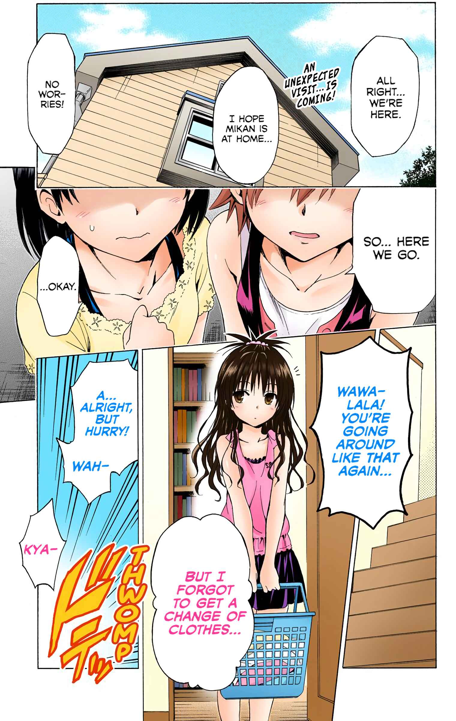 To Love Ru Darkness (Official Colored) Chapter 36.1 - Page 4
