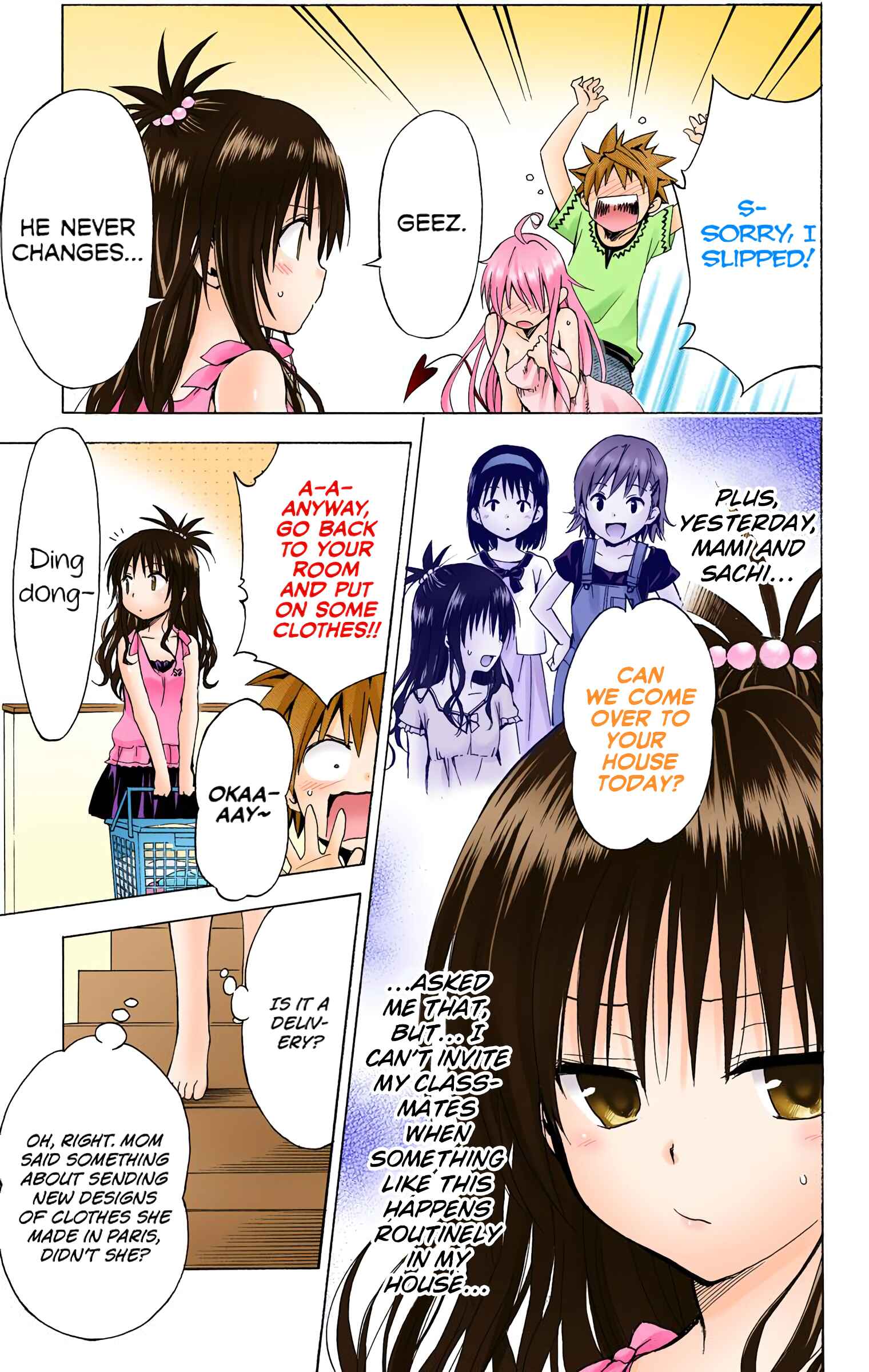 To Love Ru Darkness (Official Colored) Chapter 36.1 - Page 6