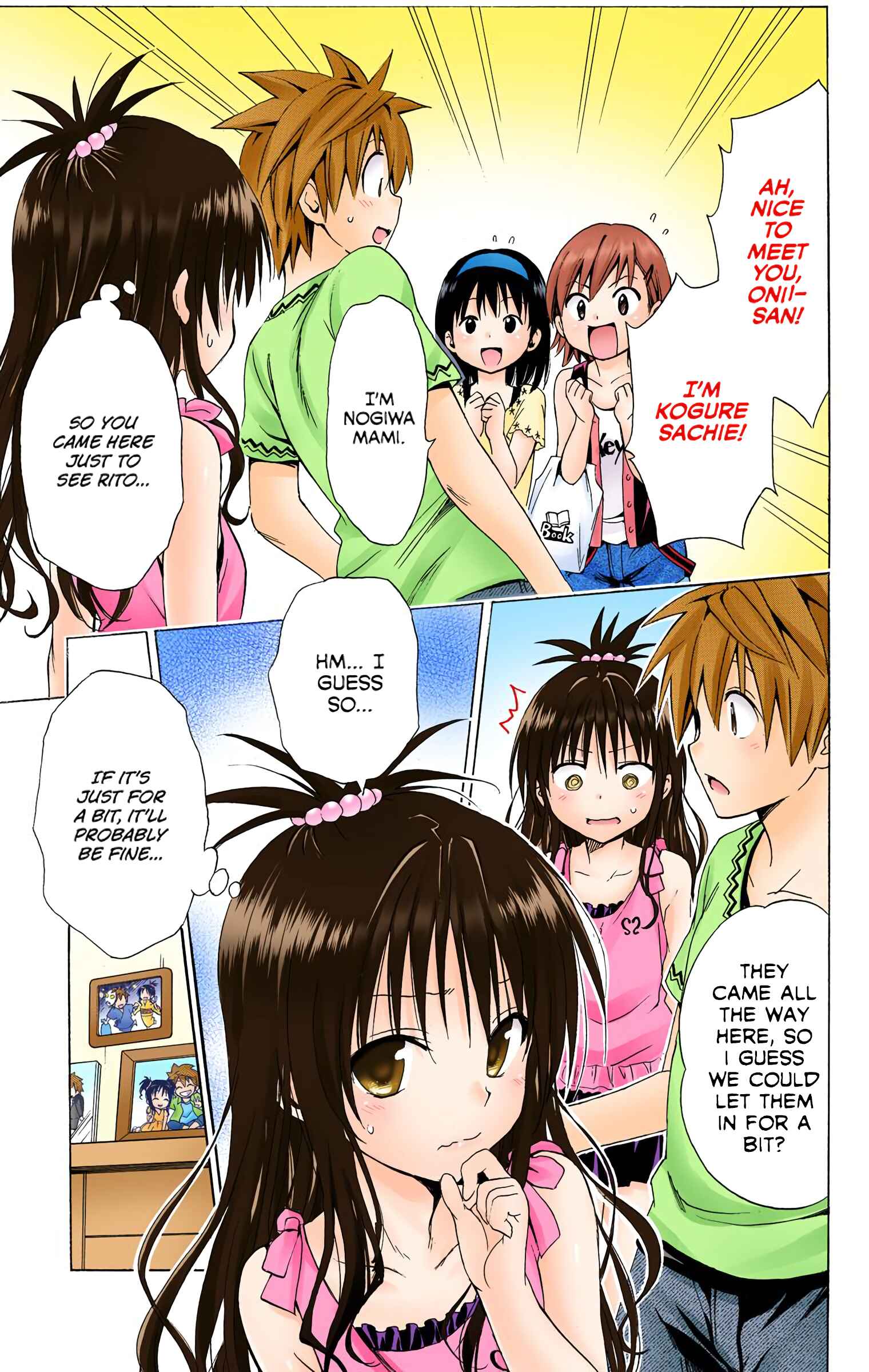 To Love Ru Darkness (Official Colored) Chapter 36.1 - Page 8