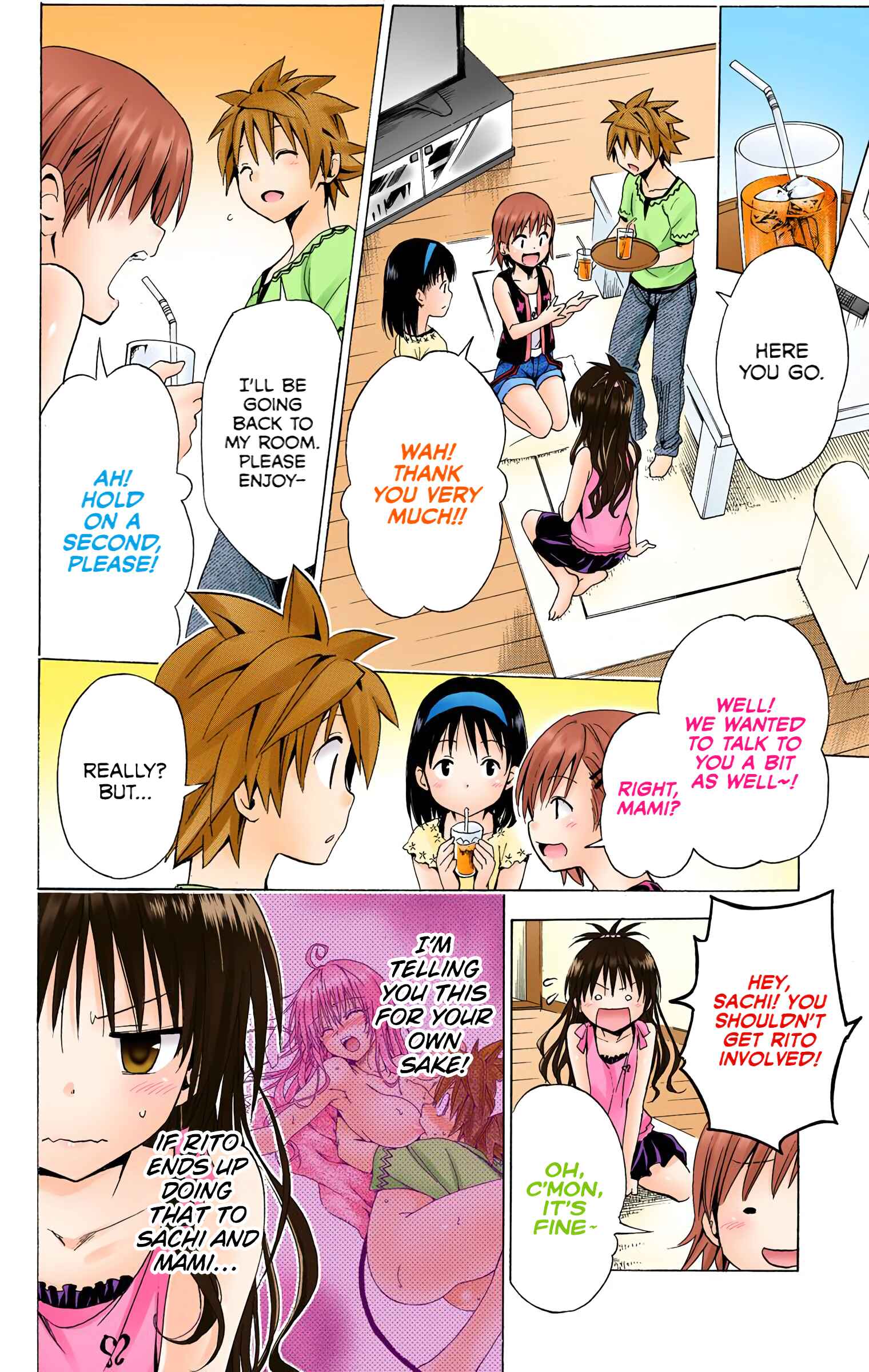 To Love Ru Darkness (Official Colored) Chapter 36.1 - Page 9
