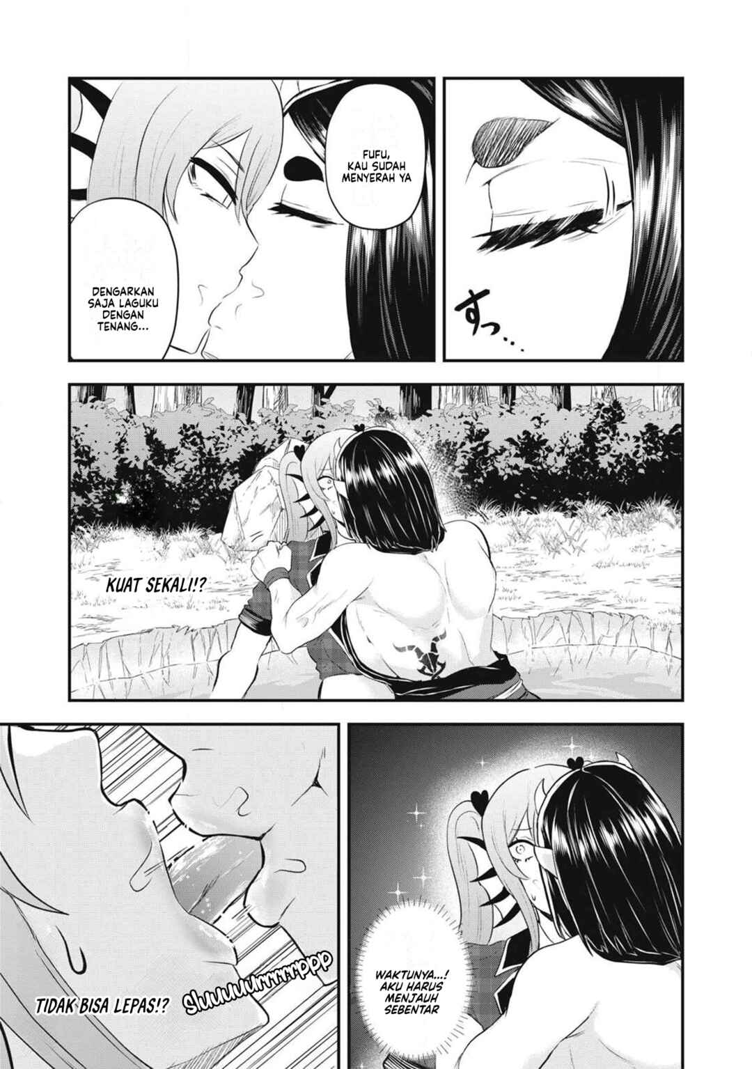 Sei-jun Ecstasy: XXX Shinai to Derarenai Heya de Mazoku o Buttaoshimasu Chapter 12 - Page 15