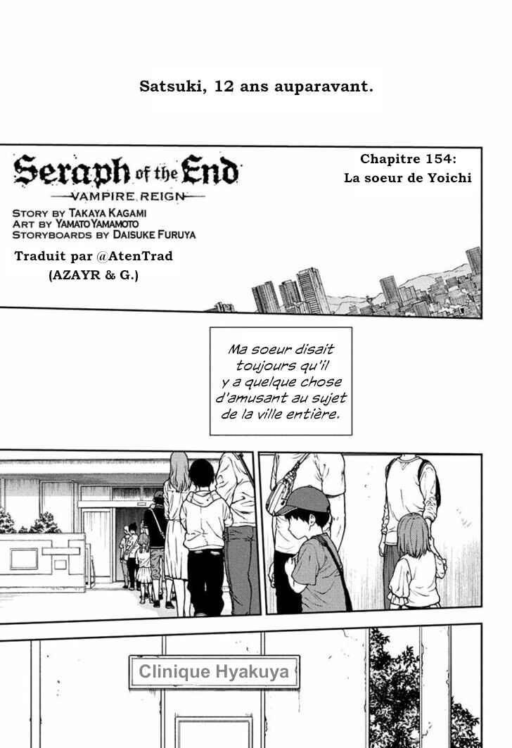 Owari no Seraph Chapter 154 - Page 1