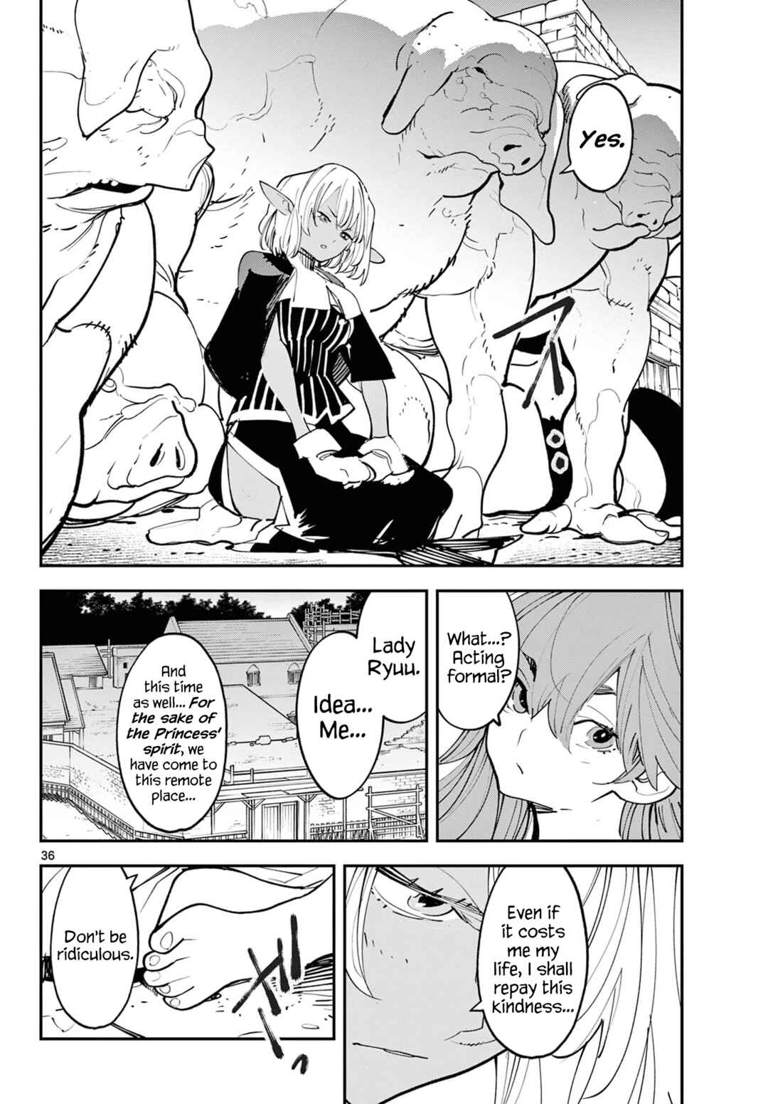 Ninkyou Tensei: Isekai no Yakuza Hime Chapter 60 - Page 35