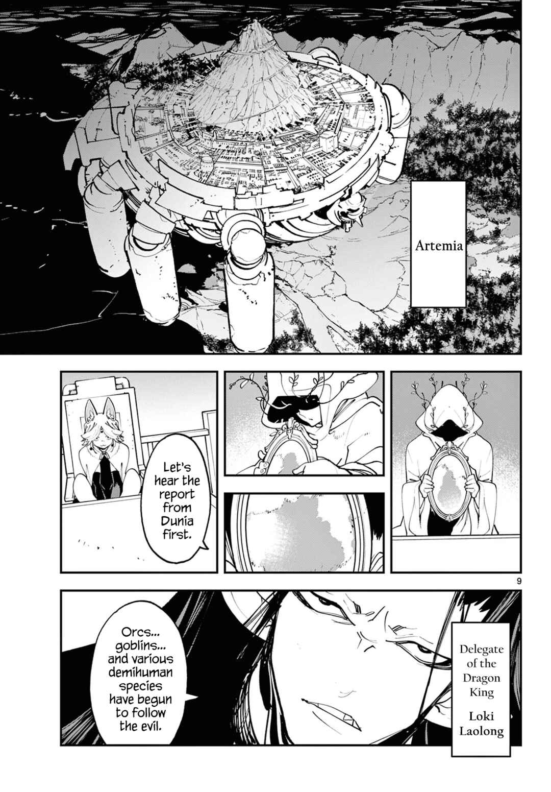 Ninkyou Tensei: Isekai no Yakuza Hime Chapter 60 - Page 9