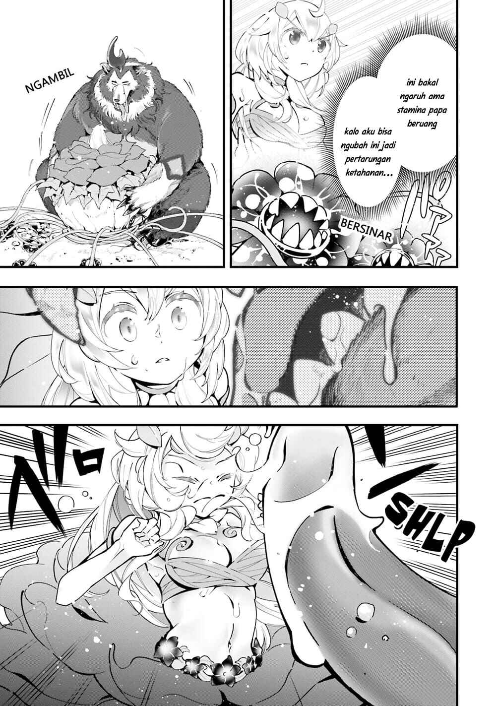 Shokubutsu Monster Musume Nikki: Seijo datta Watashi ga Uragirareta Hate ni Alraune ni Tensei Shite Shimatta node, kore kara wa Kougousei o Shinagara Shizuka ni Shokubutsu Life o Sugoshimasu Chapter 6 - Page 11