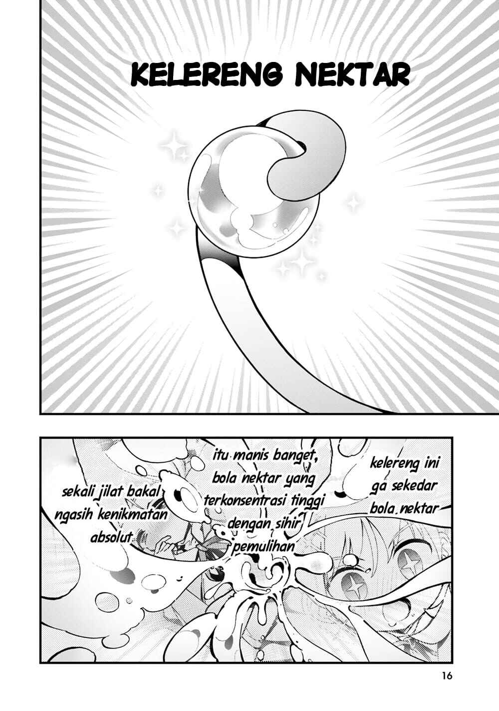 Shokubutsu Monster Musume Nikki: Seijo datta Watashi ga Uragirareta Hate ni Alraune ni Tensei Shite Shimatta node, kore kara wa Kougousei o Shinagara Shizuka ni Shokubutsu Life o Sugoshimasu Chapter 6 - Page 16