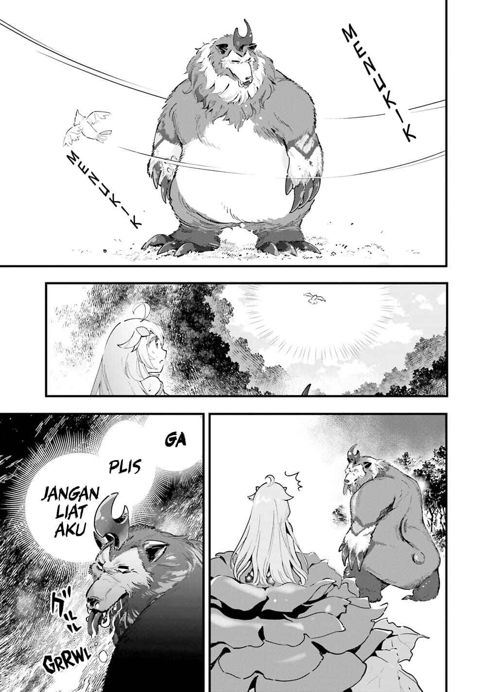 Shokubutsu Monster Musume Nikki: Seijo datta Watashi ga Uragirareta Hate ni Alraune ni Tensei Shite Shimatta node, kore kara wa Kougousei o Shinagara Shizuka ni Shokubutsu Life o Sugoshimasu Chapter 6 - Page 25