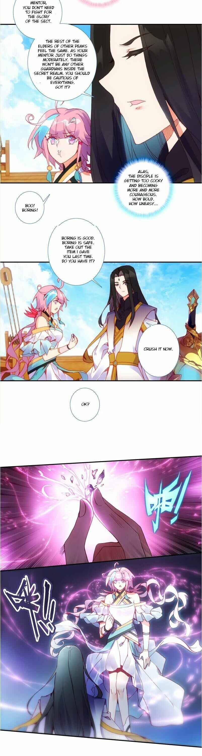 Yé Jiùshì Kāiguà Shàonǚ Chapter 124 - Page 4