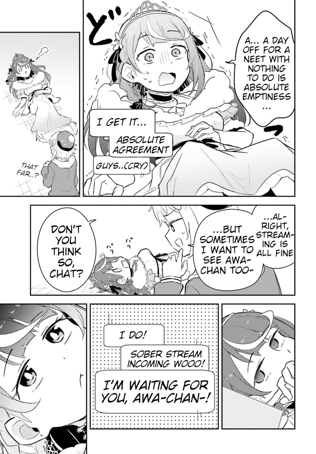 VTuber nandaga Haishin Kiri Wasuretara Densetsu ni Natteta Chapter 4 - Page 13