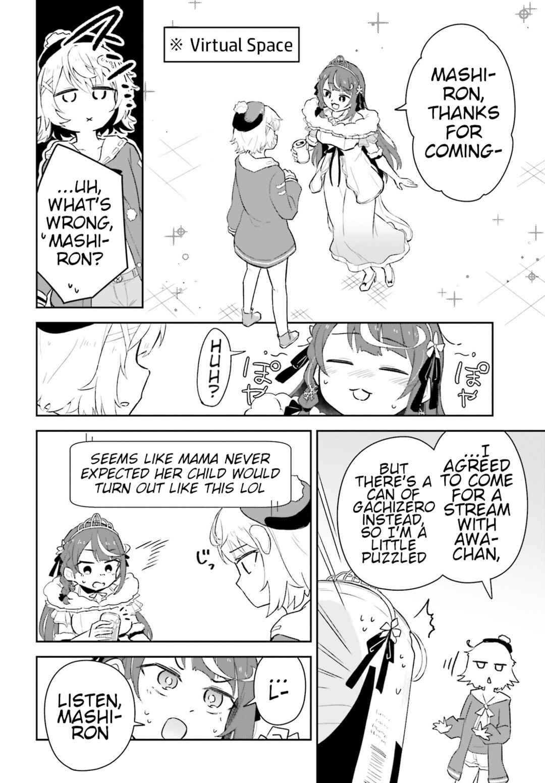 VTuber nandaga Haishin Kiri Wasuretara Densetsu ni Natteta Chapter 4 - Page 6