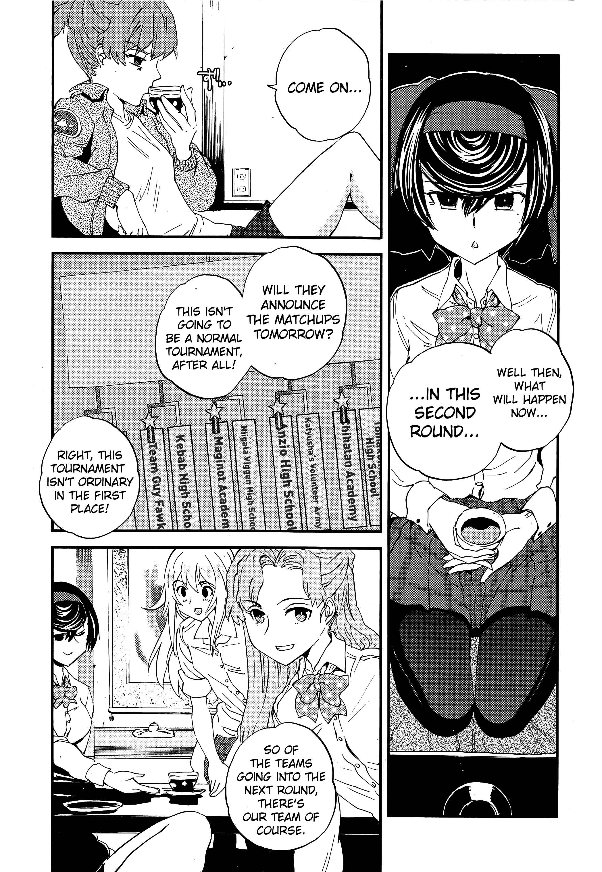 Girls und Panzer: Ribbon no Musha Chapter 33 - Page 8