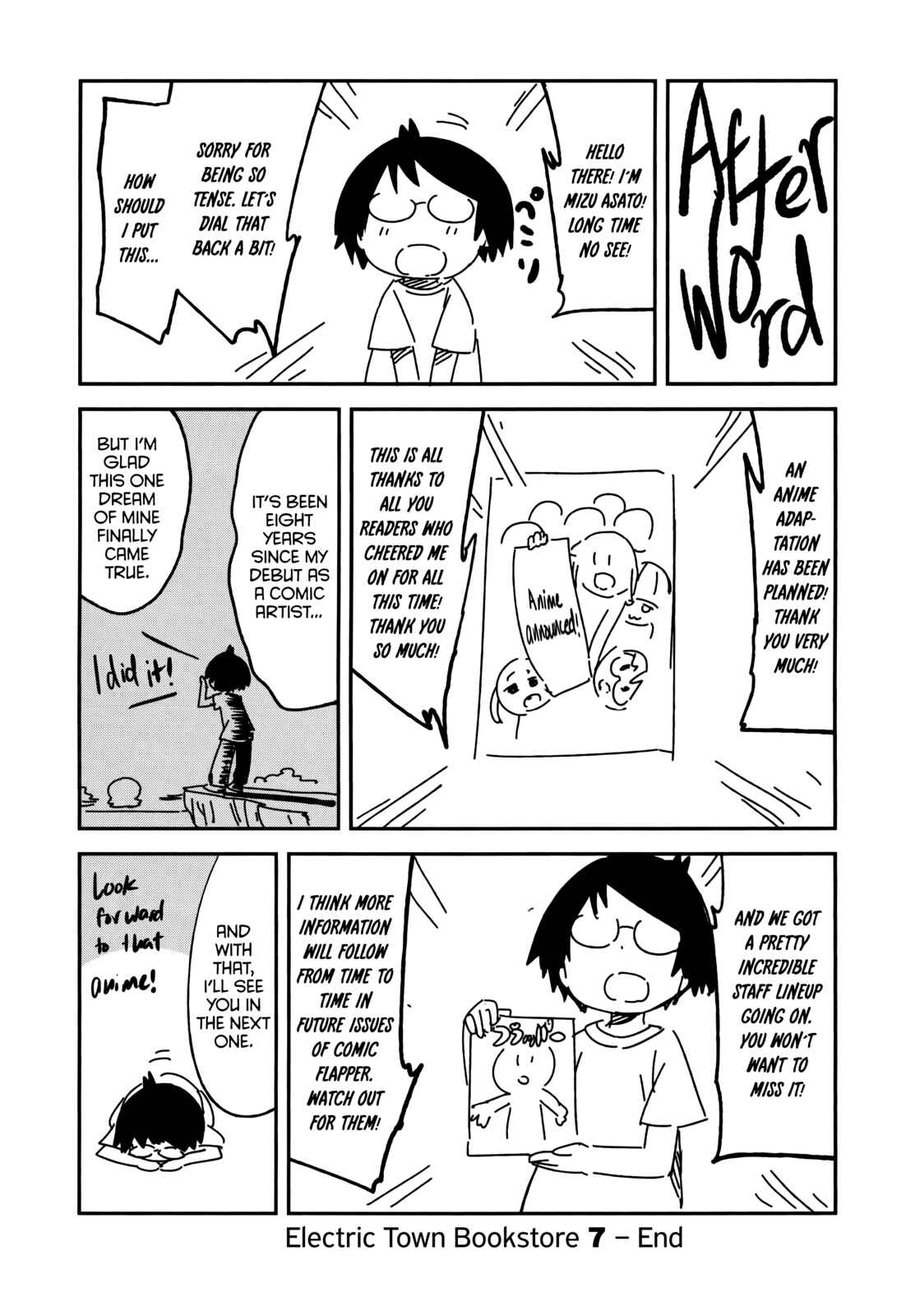 Denkigai no Honya-san Chapter 41.2 - Page 9
