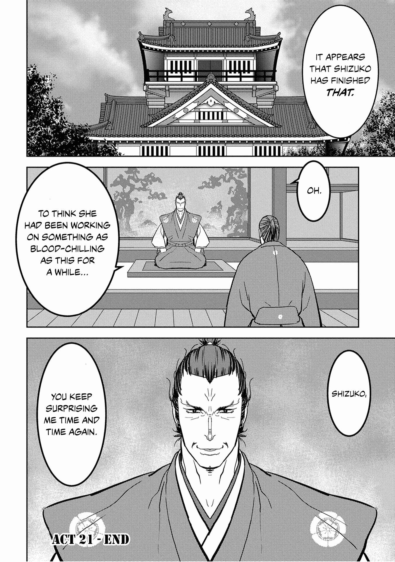 Sengoku Komachi Kuroutan Chapter 21 - Page 42