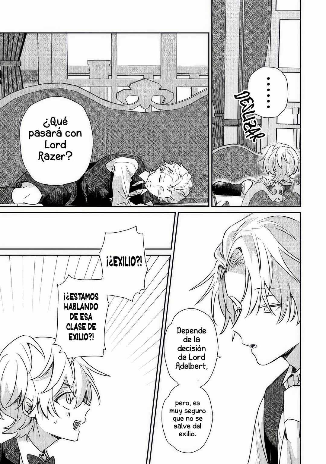 Yamiochi Last Boss Reijou no Osananajimi ni Tensei Shita. Ore ga Shindara Bad End Kakutei nanode Saikyou ni Natta kedo, Mou Yamiochi "Yandereka" Shitemasen ka? Chapter 4 - Page 23
