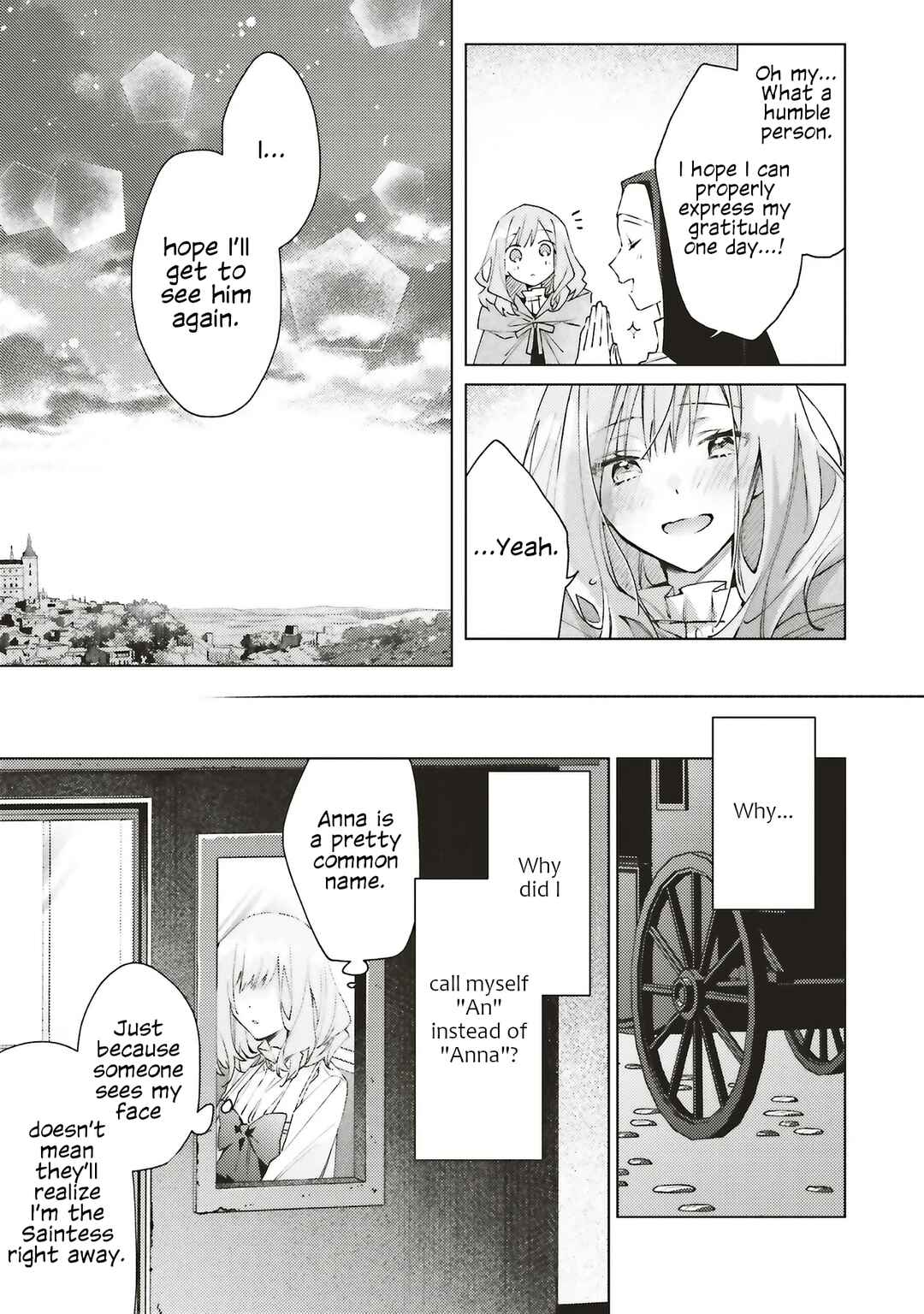 Gyakkou shita Akuyaku Reijou wa, Nazeka Maryoku wo Ushinatta node Shinsou no Reijou ni Narimasu: Seijo Anna no Monogatari Chapter 7 - Page 35