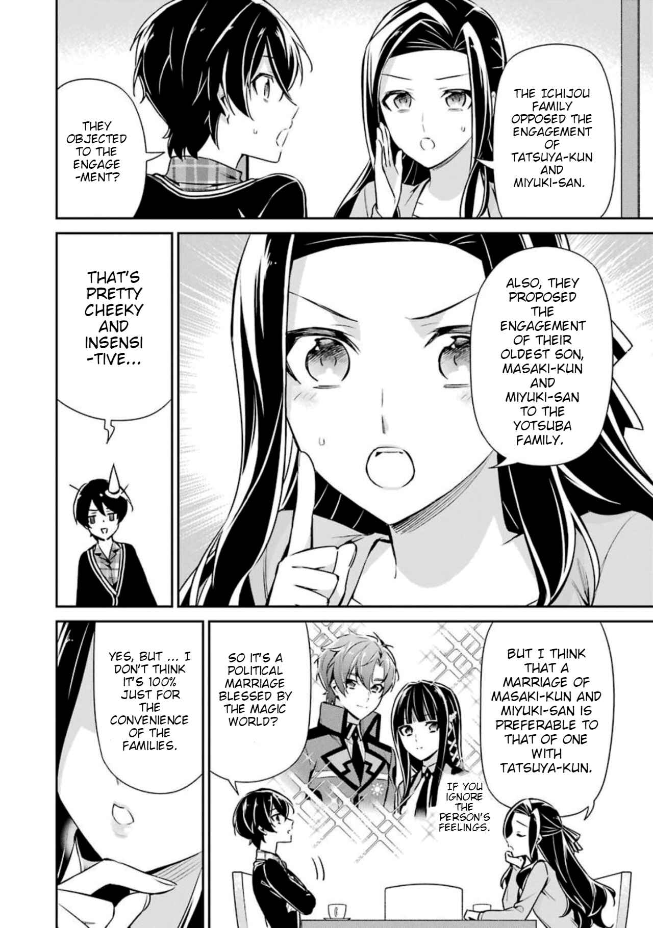 Mahouka Koukou no Rettousei - Shizoku Kaigi-hen Chapter 6 - Page 10