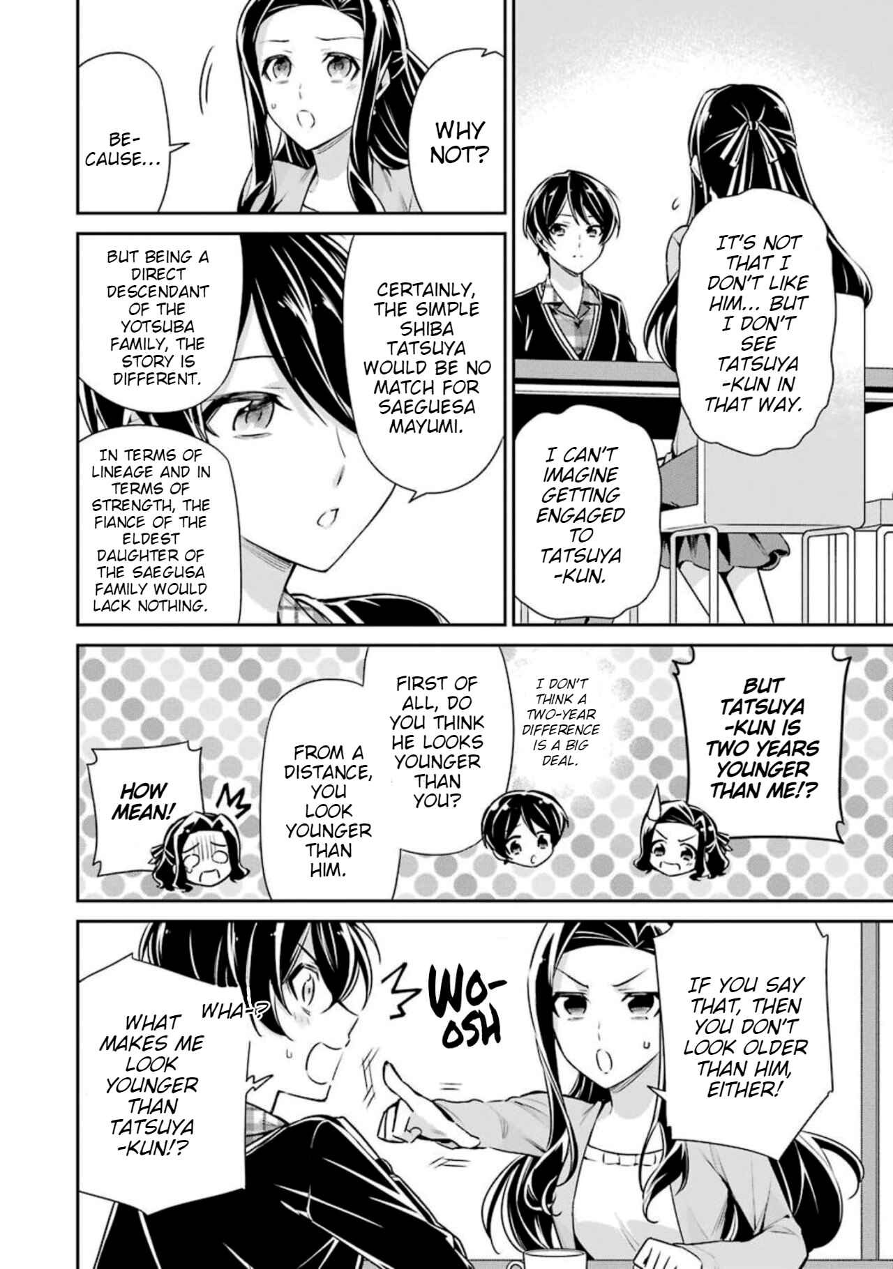 Mahouka Koukou no Rettousei - Shizoku Kaigi-hen Chapter 6 - Page 12