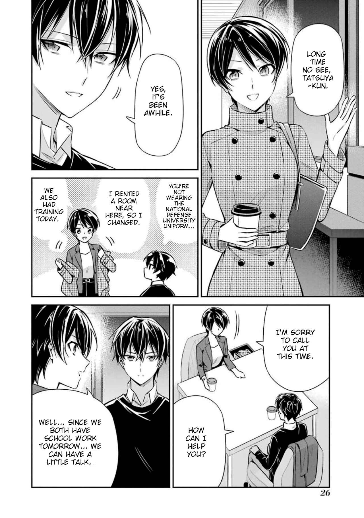 Mahouka Koukou no Rettousei - Shizoku Kaigi-hen Chapter 6 - Page 26