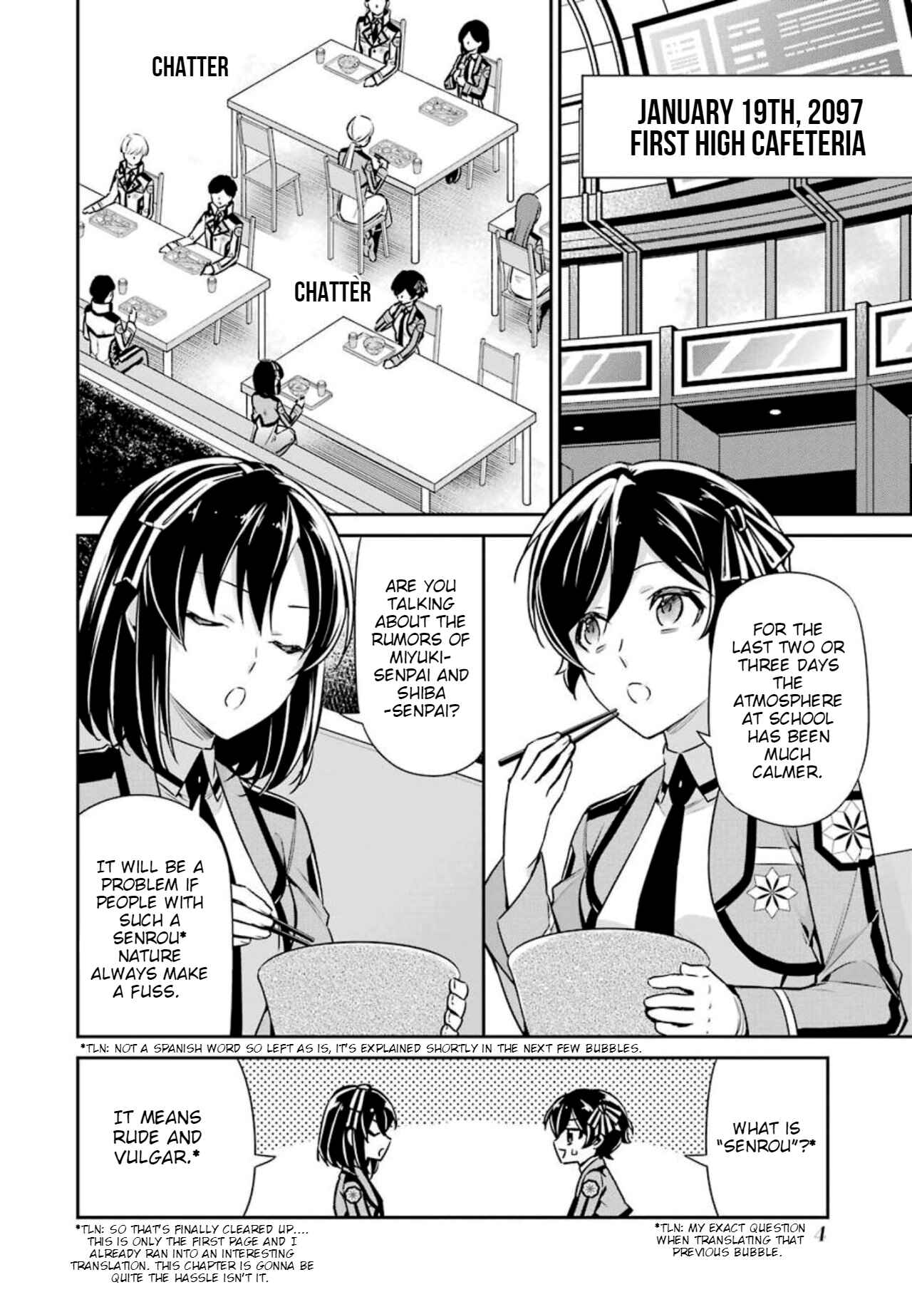 Mahouka Koukou no Rettousei - Shizoku Kaigi-hen Chapter 6 - Page 4