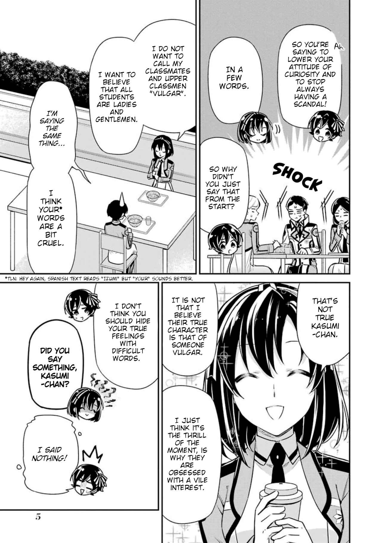 Mahouka Koukou no Rettousei - Shizoku Kaigi-hen Chapter 6 - Page 5