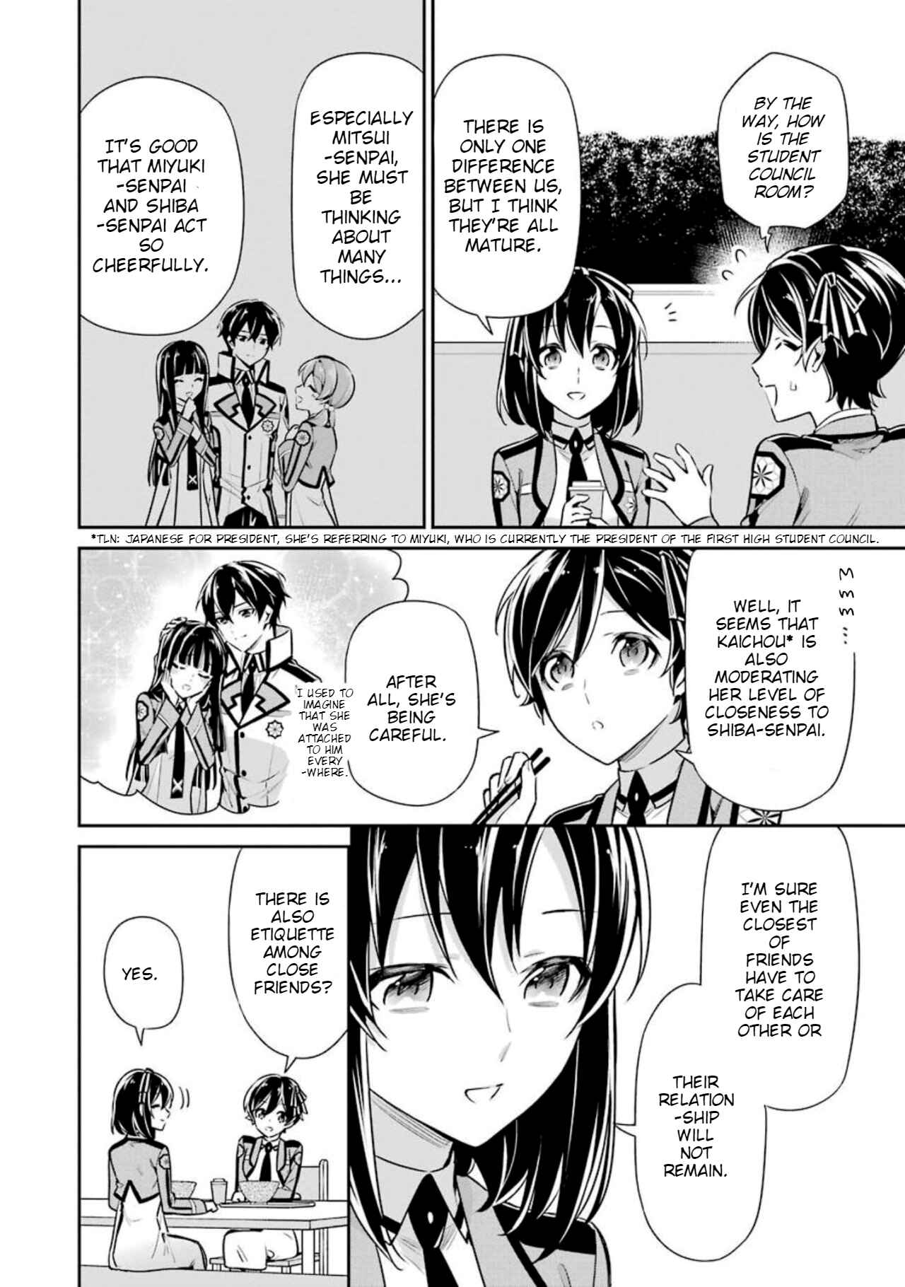 Mahouka Koukou no Rettousei - Shizoku Kaigi-hen Chapter 6 - Page 6