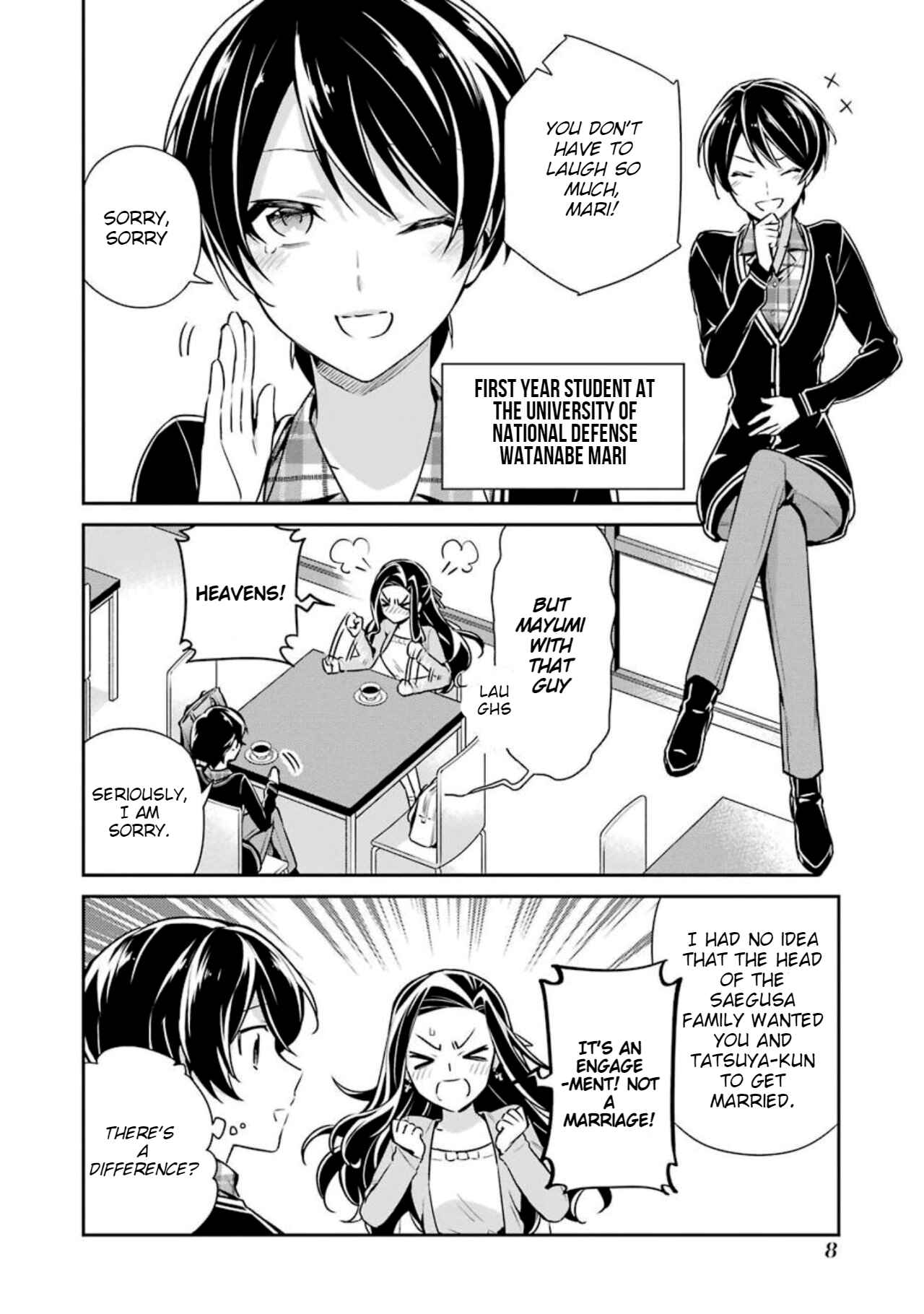 Mahouka Koukou no Rettousei - Shizoku Kaigi-hen Chapter 6 - Page 8
