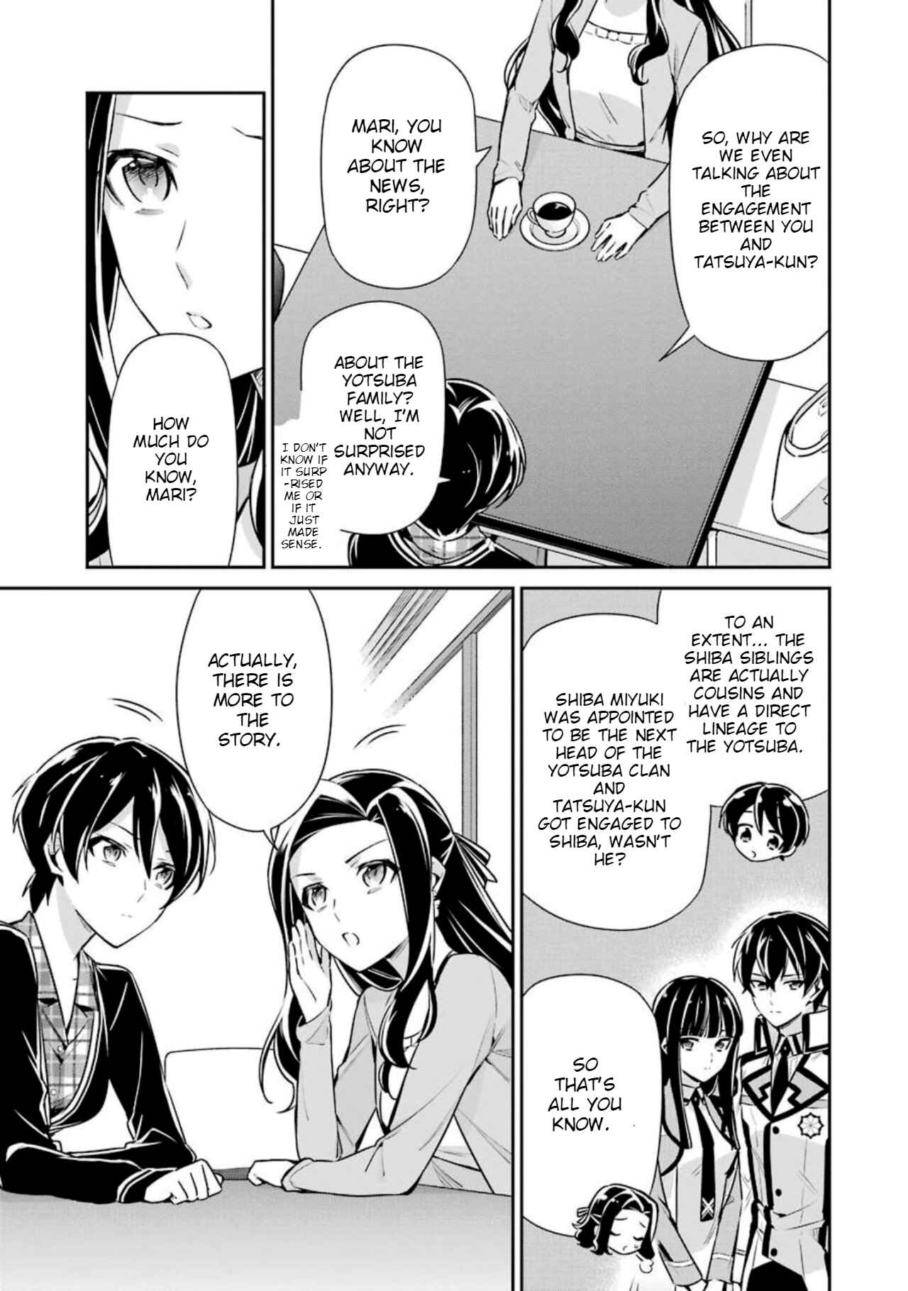 Mahouka Koukou no Rettousei - Shizoku Kaigi-hen Chapter 6 - Page 9