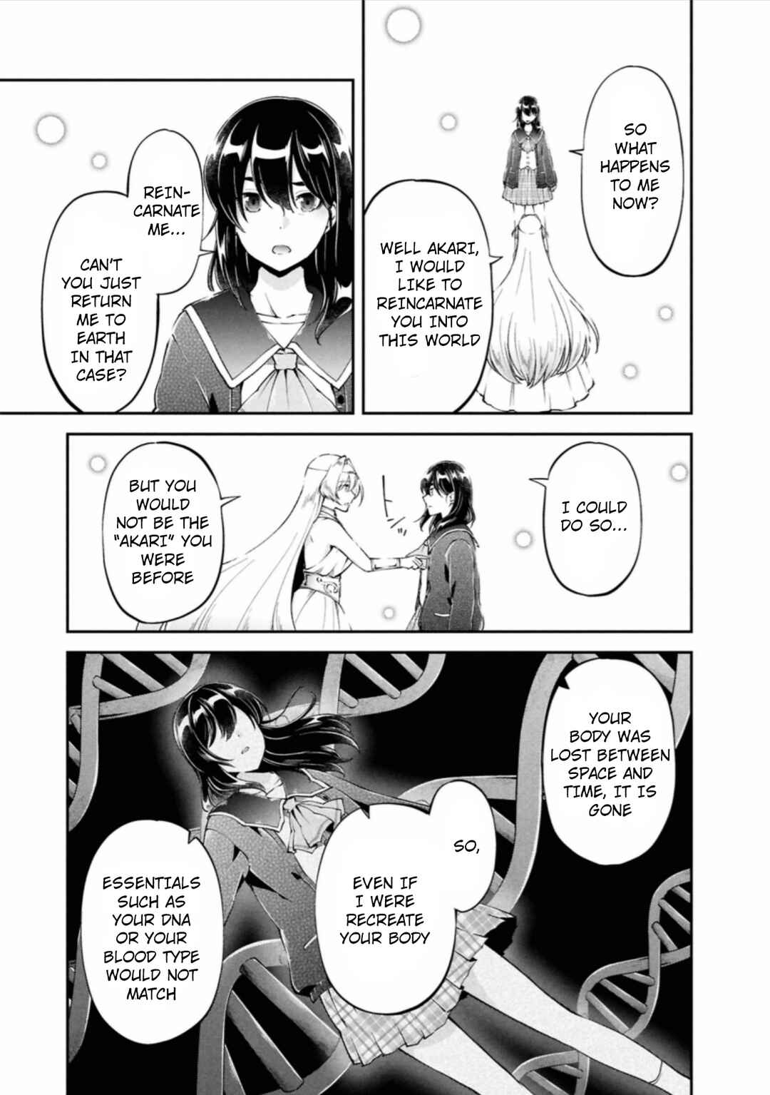 Classmate wa Isekai Ten'i nanoni Watashi wa Isekai Tensei Chapter 1 - Page 13