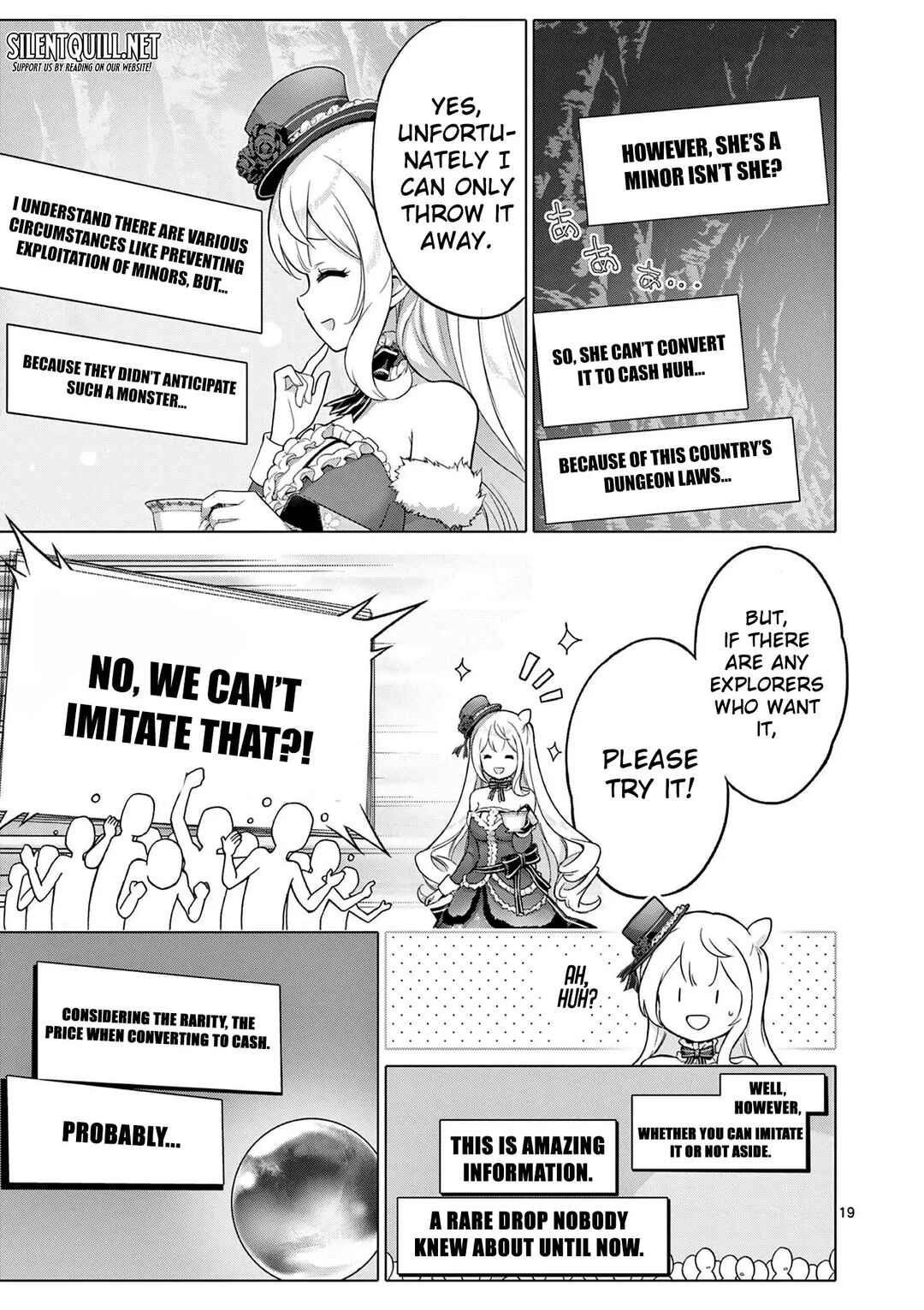 Ojousama-kei Teihen Dungeon Haishinsha, Meiwaku-kei o Bokottara Bazutte Densetsu ni Nattemasu wa!? Chapter 5 - Page 19