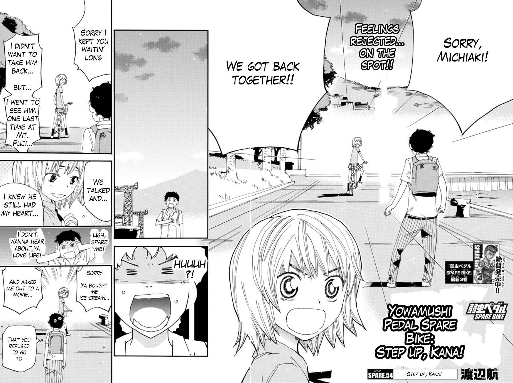 Yowamushi Pedal - Spare Bike Chapter 54 - Page 3