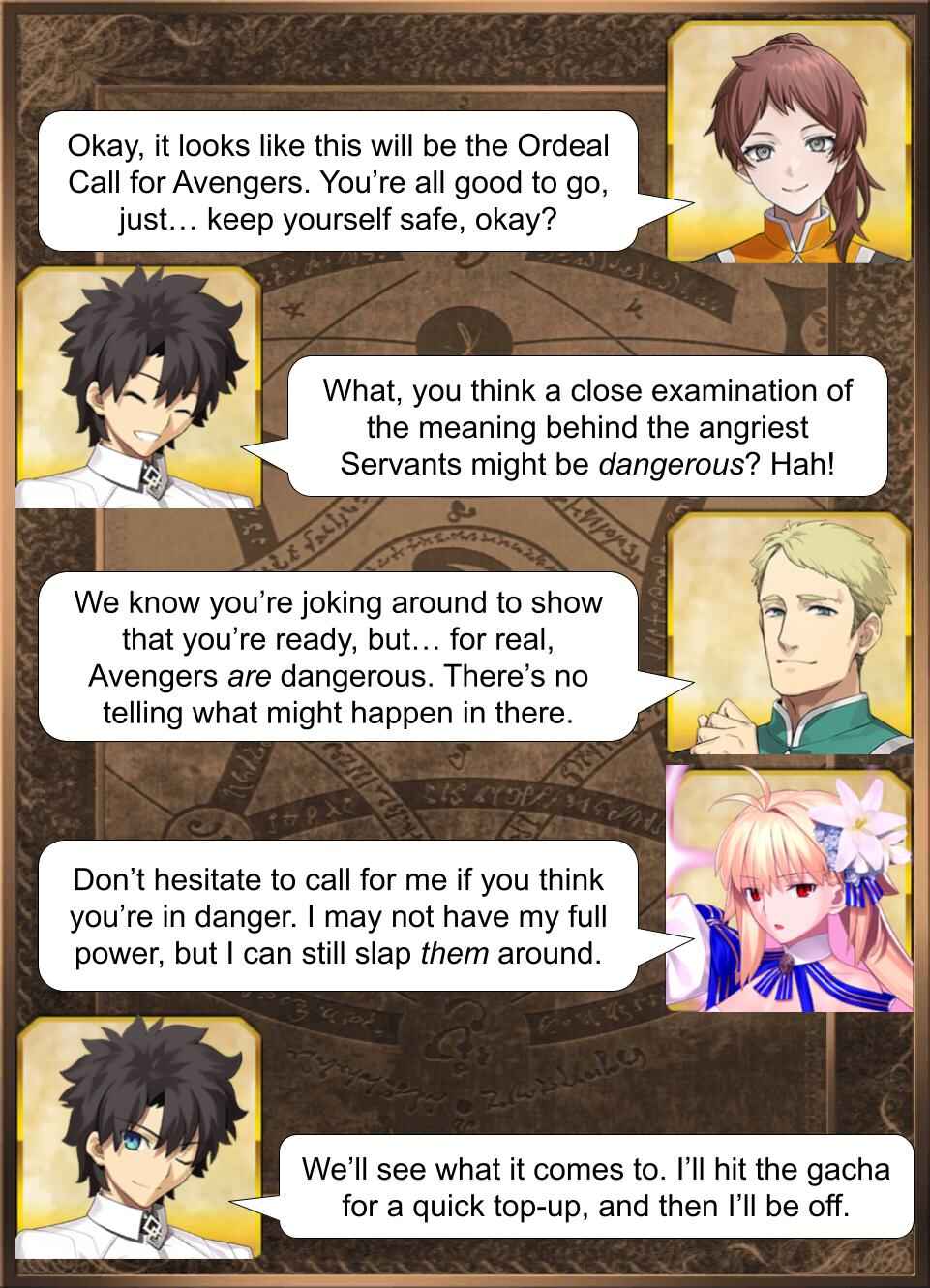 Daily Chaldea Chapter 2506 - Page 1
