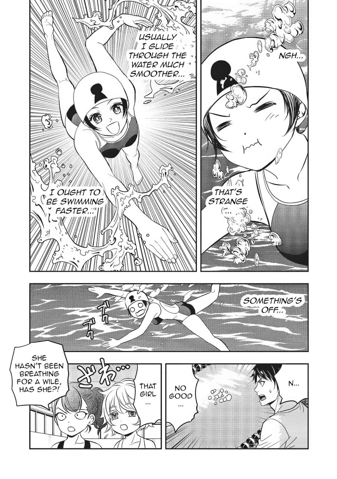 Aqua Puella: Shikinomori Koukou Suiei bu Chapter 4 - Page 11