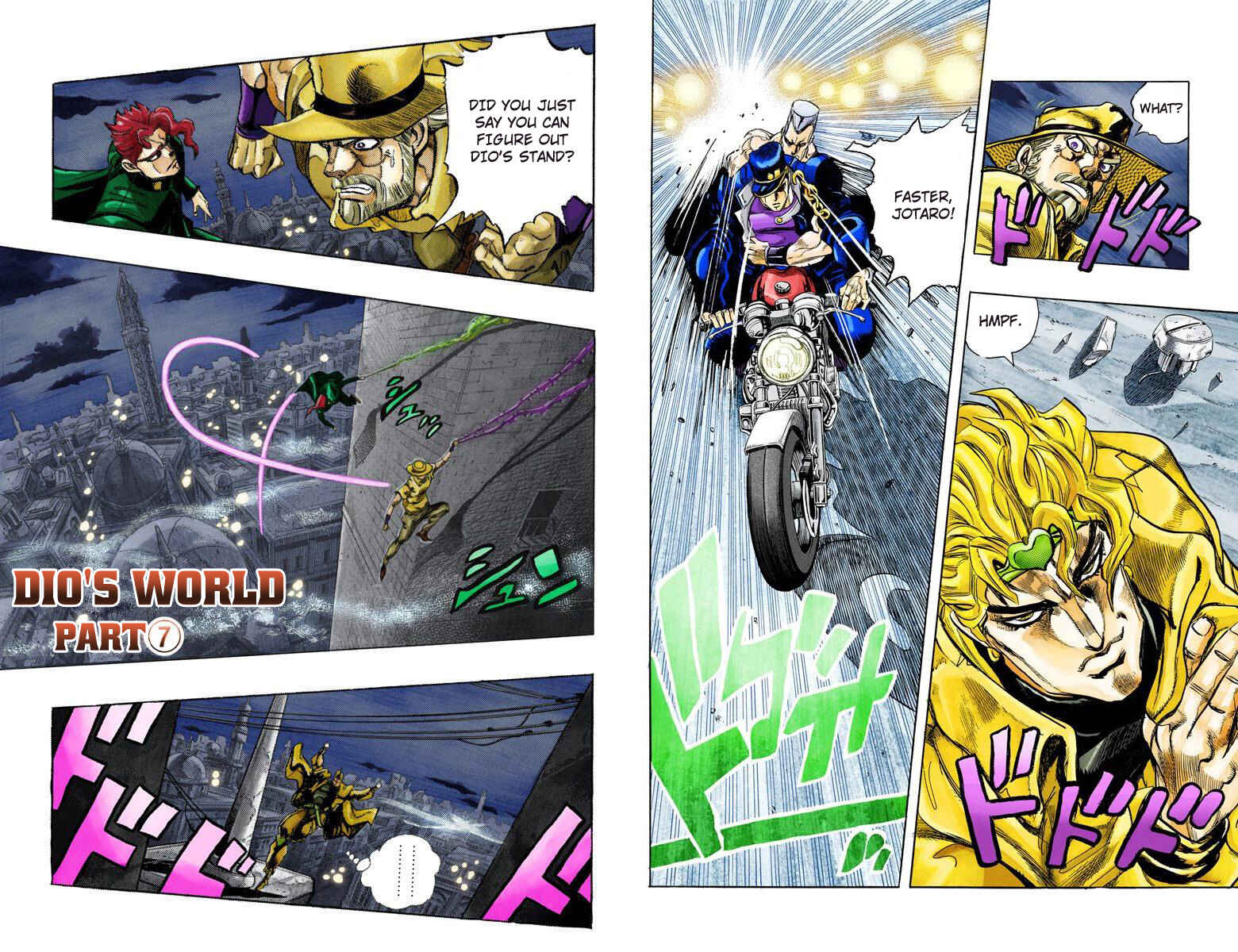 JoJo no Kimyou na Bouken: Part 3 - Stardust Crusaders Color-ban Chapter 140 - Page 1