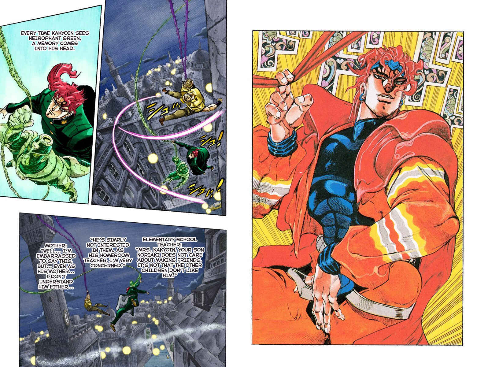 JoJo no Kimyou na Bouken: Part 3 - Stardust Crusaders Color-ban Chapter 140 - Page 3