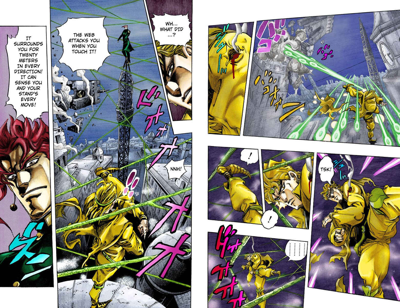 JoJo no Kimyou na Bouken: Part 3 - Stardust Crusaders Color-ban Chapter 140 - Page 7
