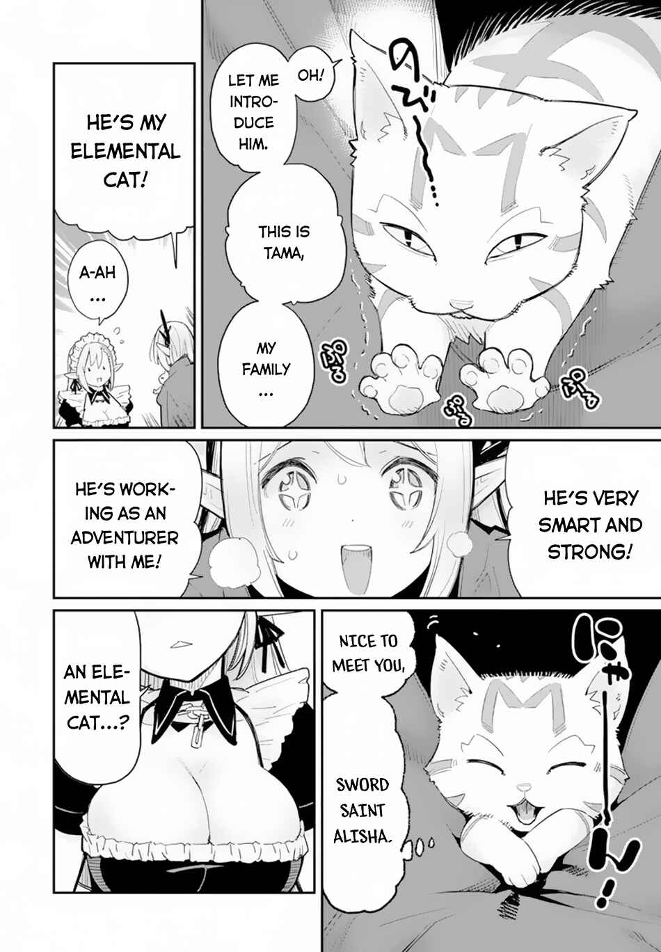 S-Rank Monster no "Behemoth" dakedo, Neko to Machigawarete Elf Musume no Pet to Shite Kurashitemasu Chapter 45 - Page 18