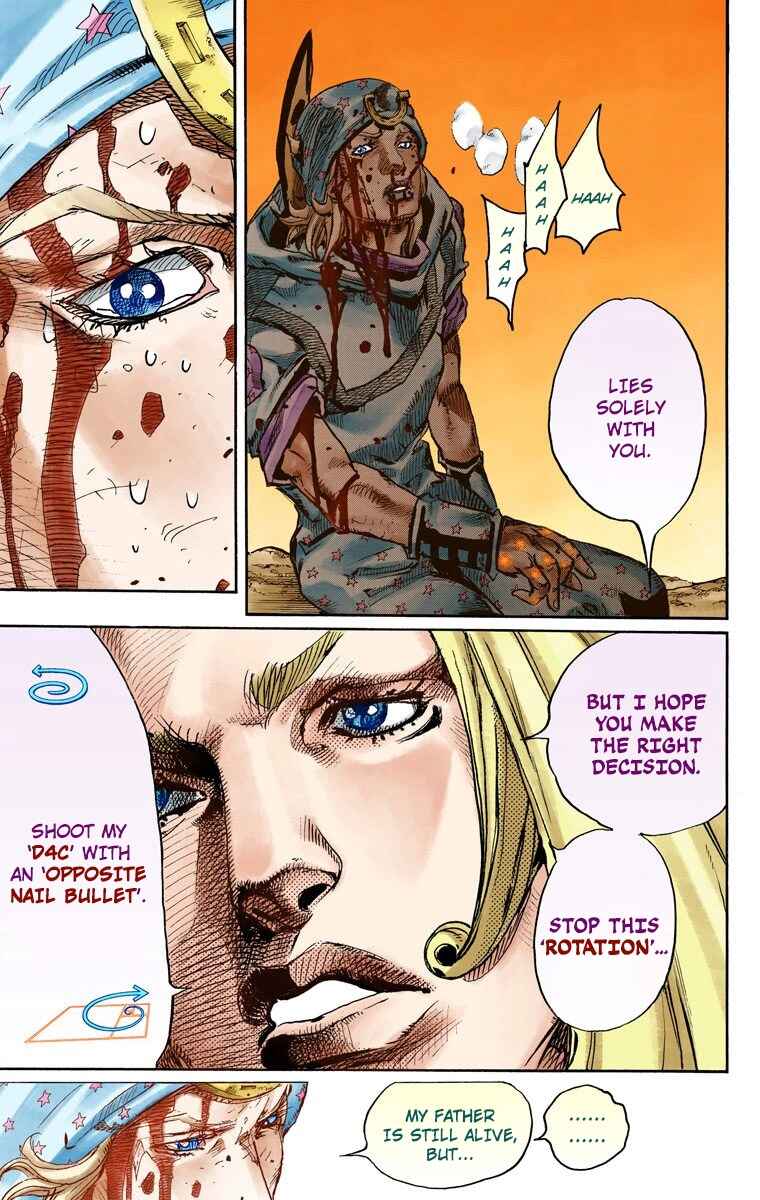 JoJo no Kimyou na Bouken: Part 7 - Steel Ball Run Color-ban Chapter 88 - Page 28