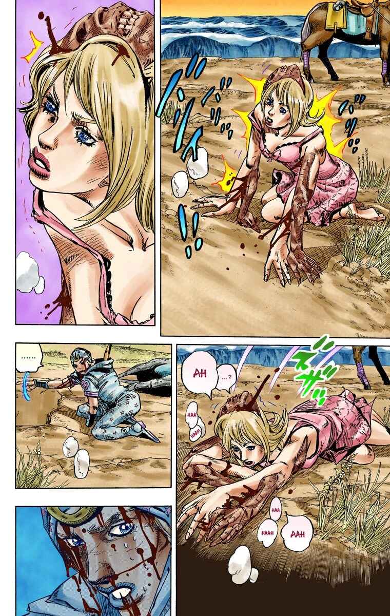 JoJo no Kimyou na Bouken: Part 7 - Steel Ball Run Color-ban Chapter 88 - Page 6