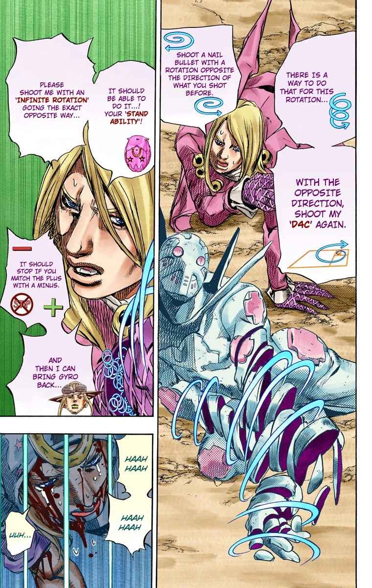 JoJo no Kimyou na Bouken: Part 7 - Steel Ball Run Color-ban Chapter 88 - Page 9