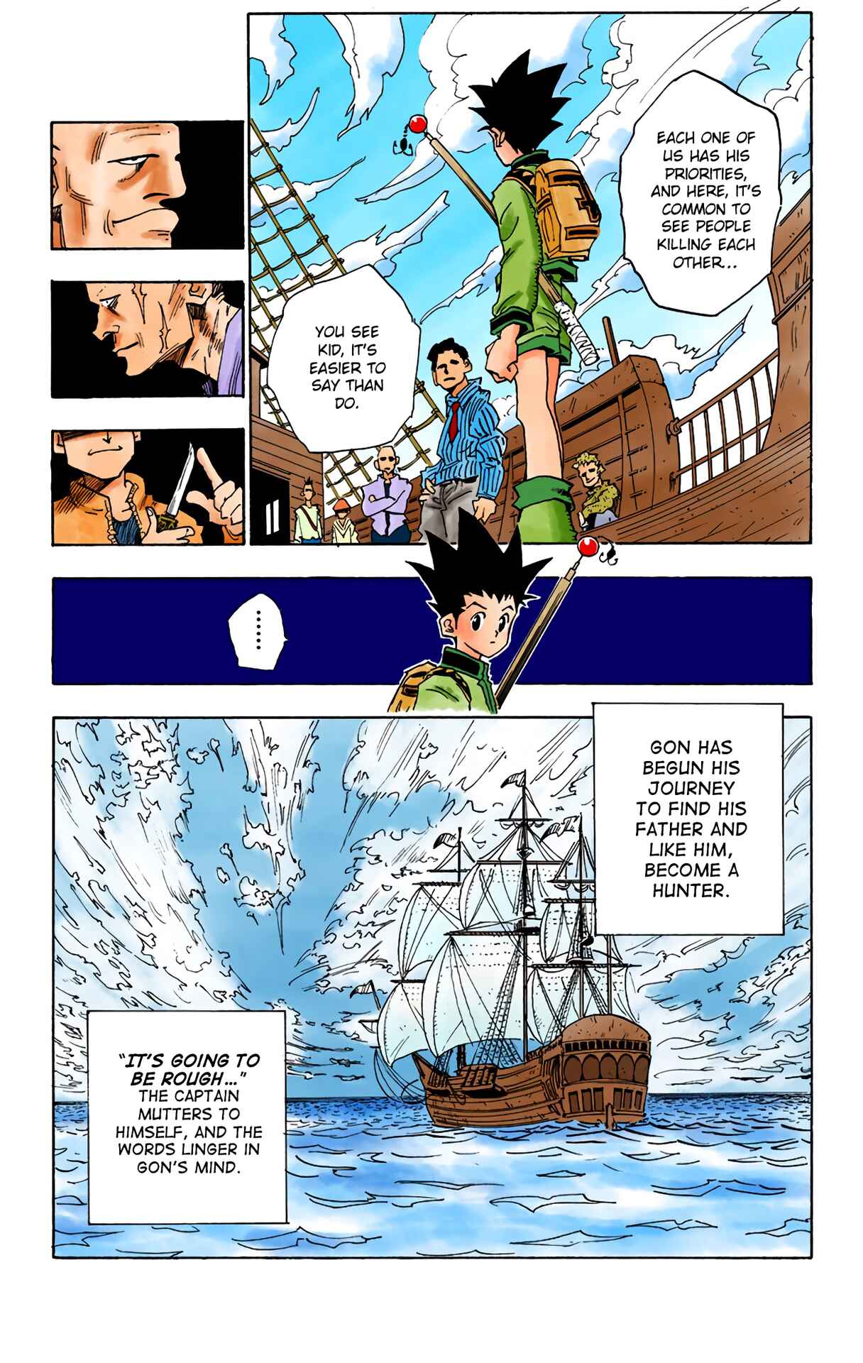 Hunter x Hunter (Official Colored) Chapter 1 - Page 34