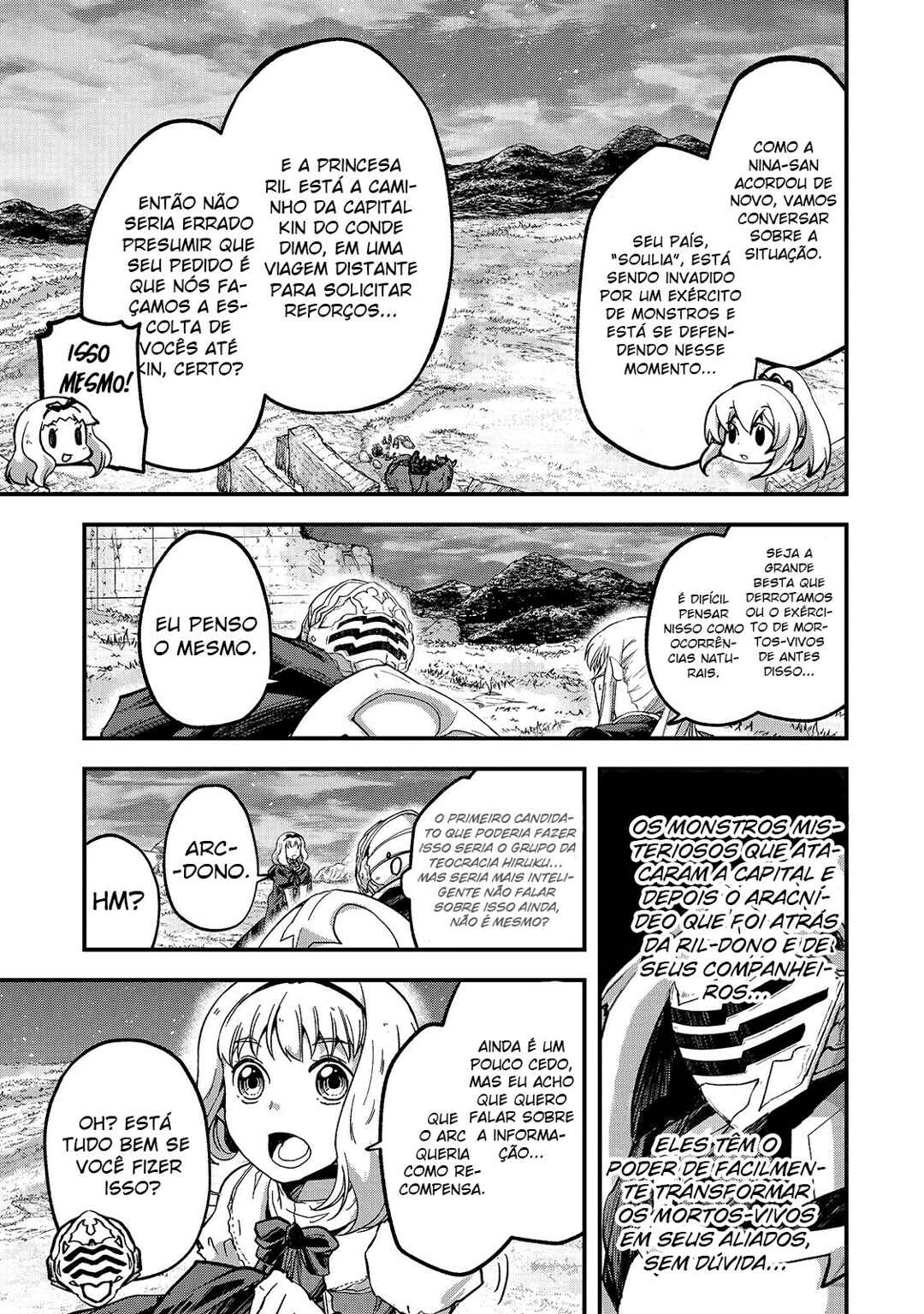 Gaikotsu Kishi-sama, Tadaima Isekai e Odekake-chuu Chapter 38 - Page 4