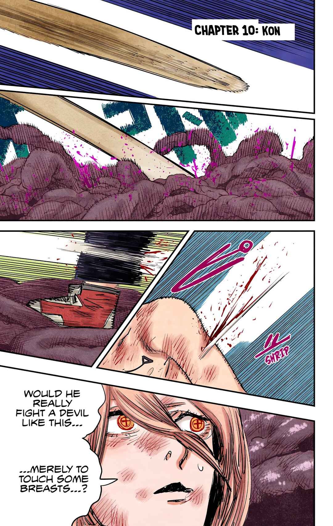 Chainsaw Man (Official Colored) Chapter 10 - Page 1