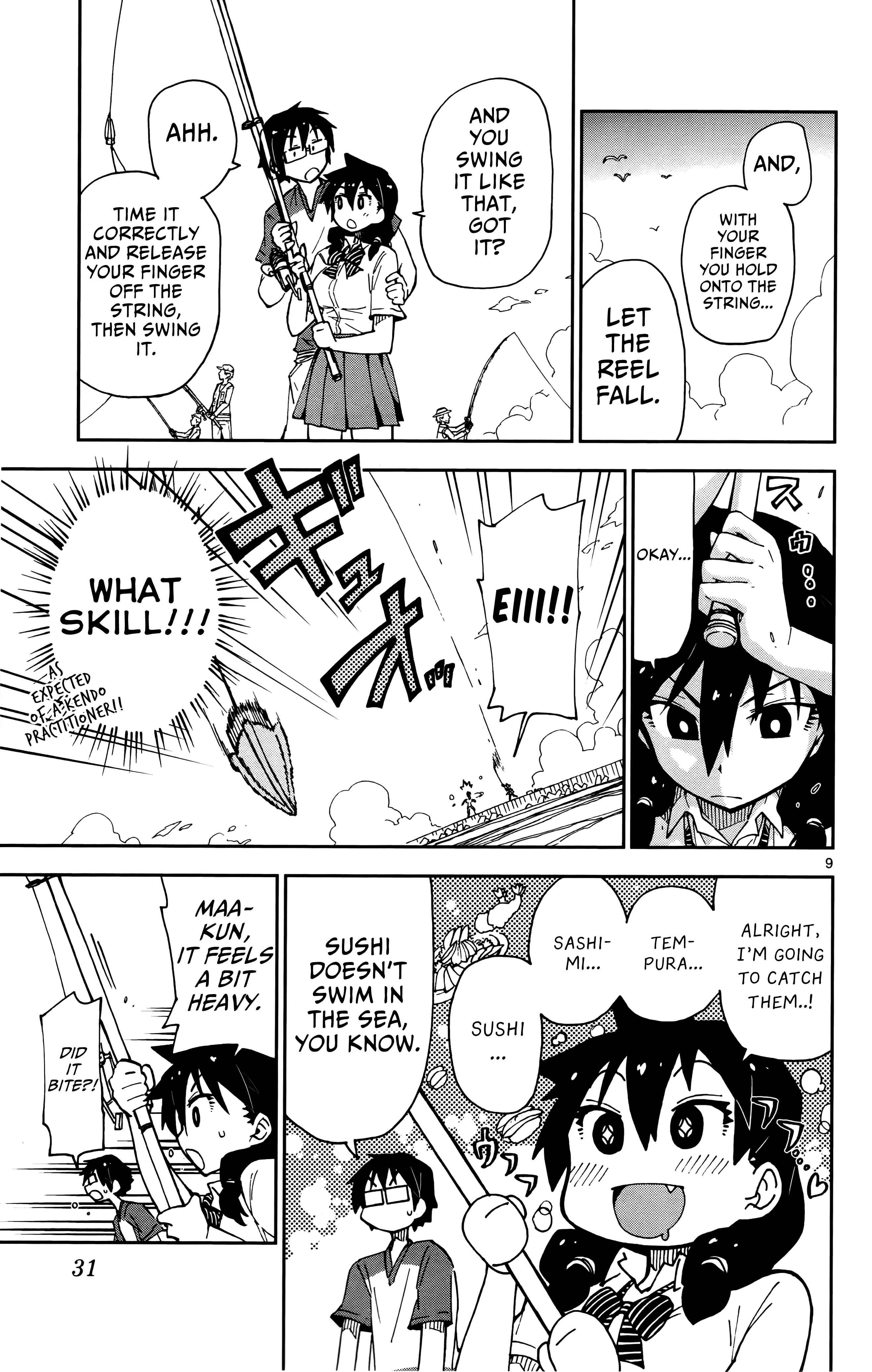 Amano Megumi wa Sukidarake! Chapter 11 - Page 9