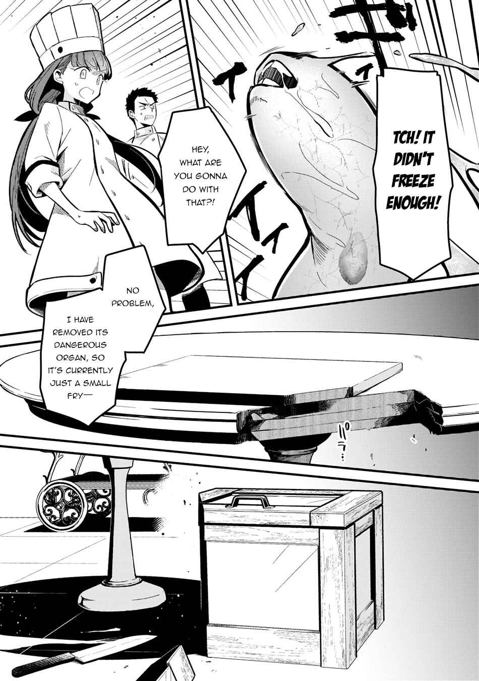 Tsuihousha Shokudou e Youkoso! ~Saikyou Party o Tsuihousareta Ryourinin (Lv. 99) wa, Inaka de Nengan no Boukensha Shokudou o Hirakimasu!~ Chapter 29 - Page 18