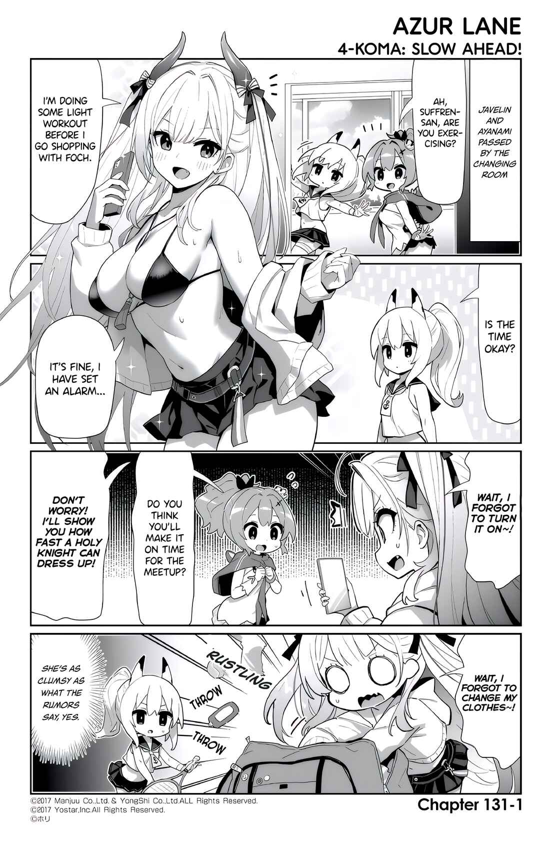 Azur Lane: Bisoku Zensin! Chapter 131 - Page 1