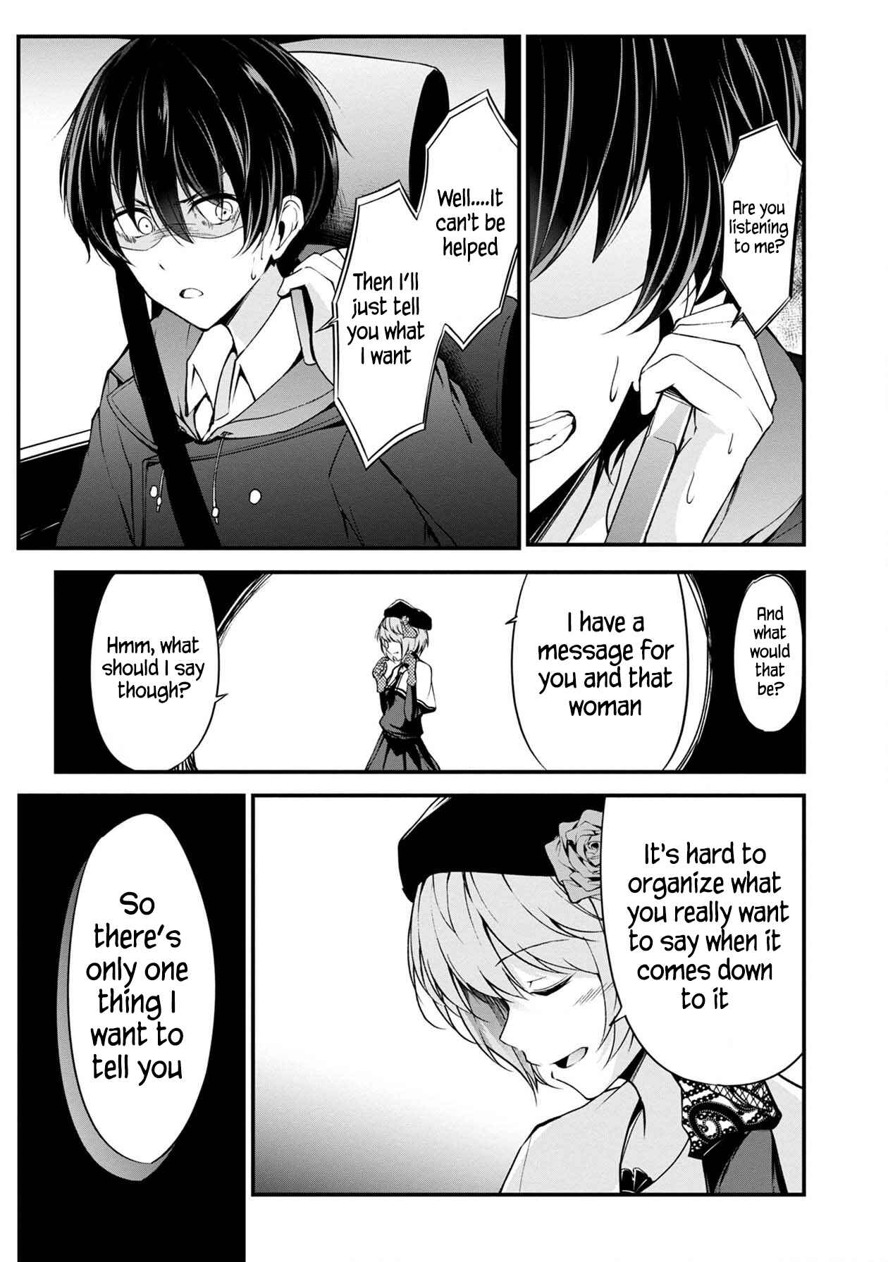 Namae no nai Kaibutsu - Kumo to Shoujo to Ryoki Satsujin Chapter 27 - Page 18