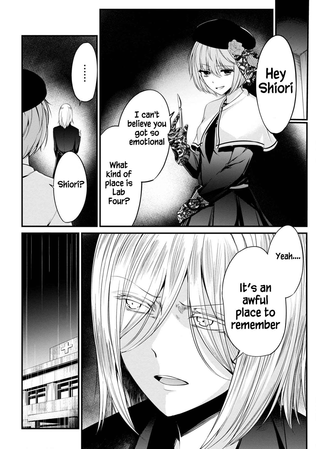 Namae no nai Kaibutsu - Kumo to Shoujo to Ryoki Satsujin Chapter 27 - Page 38